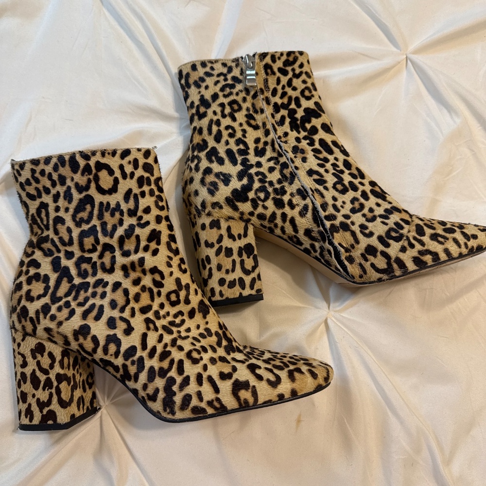 Leopard Booties - Picture 2 of 2